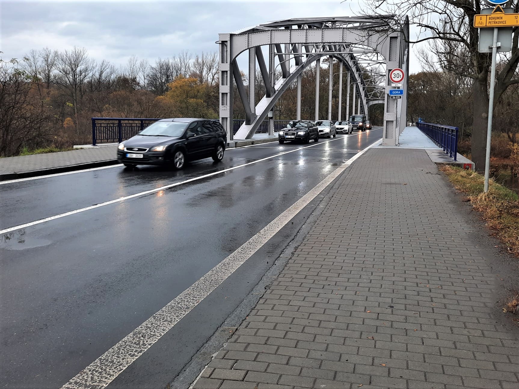 Ukončení stavebních prací na mostě ulevilo hlavně řidičům. Foto: ŘSD ČR 
